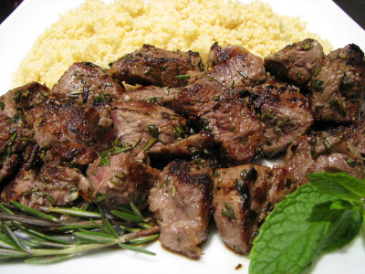 Grilled Lamb Kabobs