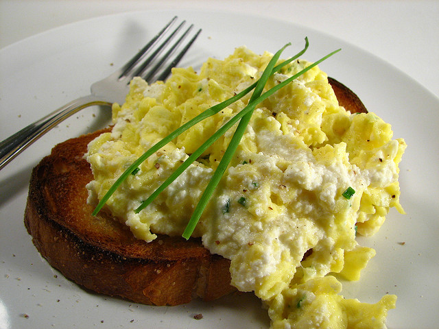 Ricotta Eggs