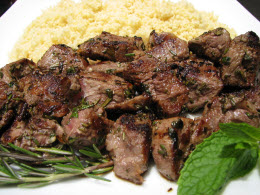 Grilled lamb kabob thumbnail